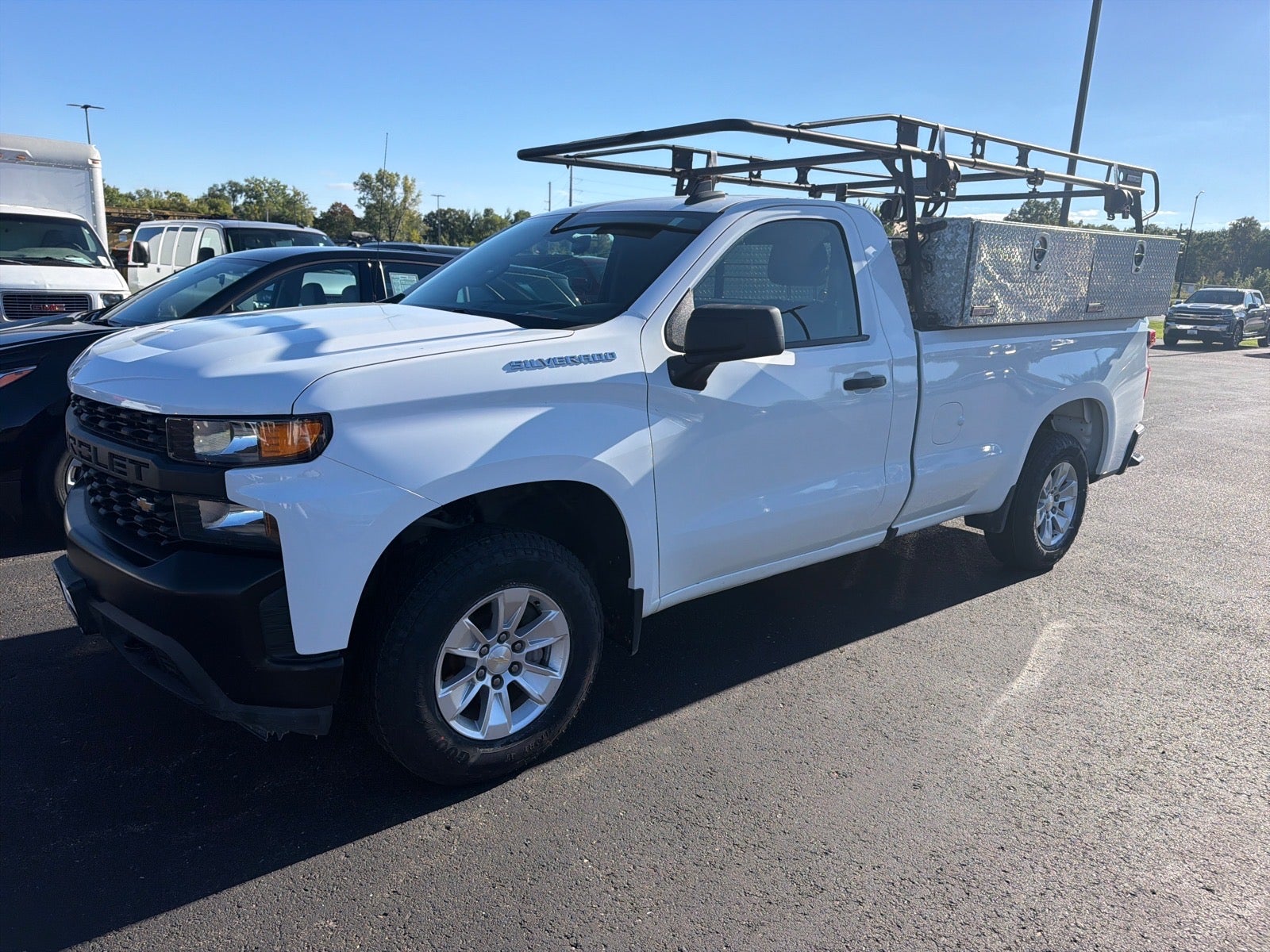 Used 2021 Chevrolet Silverado 1500 Work Truck with VIN 3GCNYAEK5MG289585 for sale in Mauston, WI